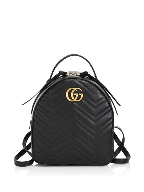 gucci marmont super mini schwarz|Gucci Marmont mini backpack.